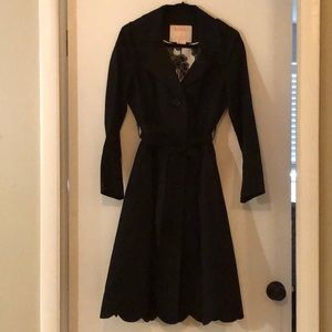 Kate Spade Black Trench Coat